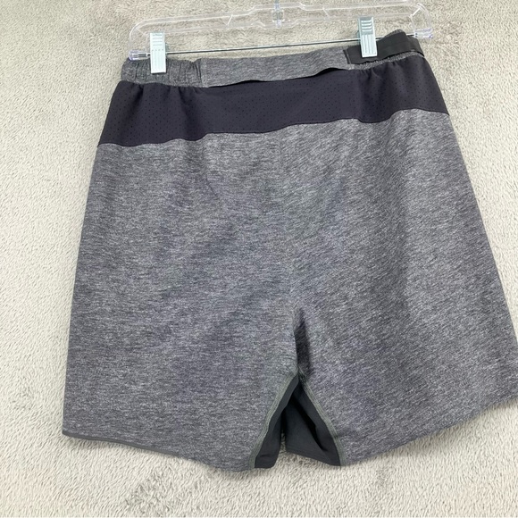 Lululemon Surge Short Mens Large Heathered Gray 6" Inseam Updated Running - Picture 2 of 9